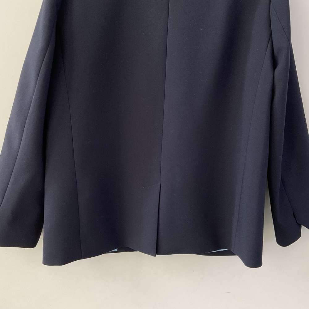 Zadig & Voltaire Verysa Navy Asymmetrical Blazer - Picture 12 of 14